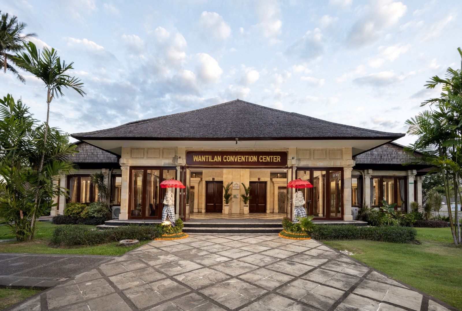 Beachfront pavilion